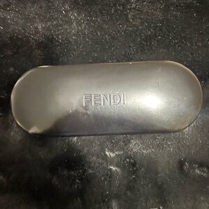 Fendi Charcoal Eyewear Holder